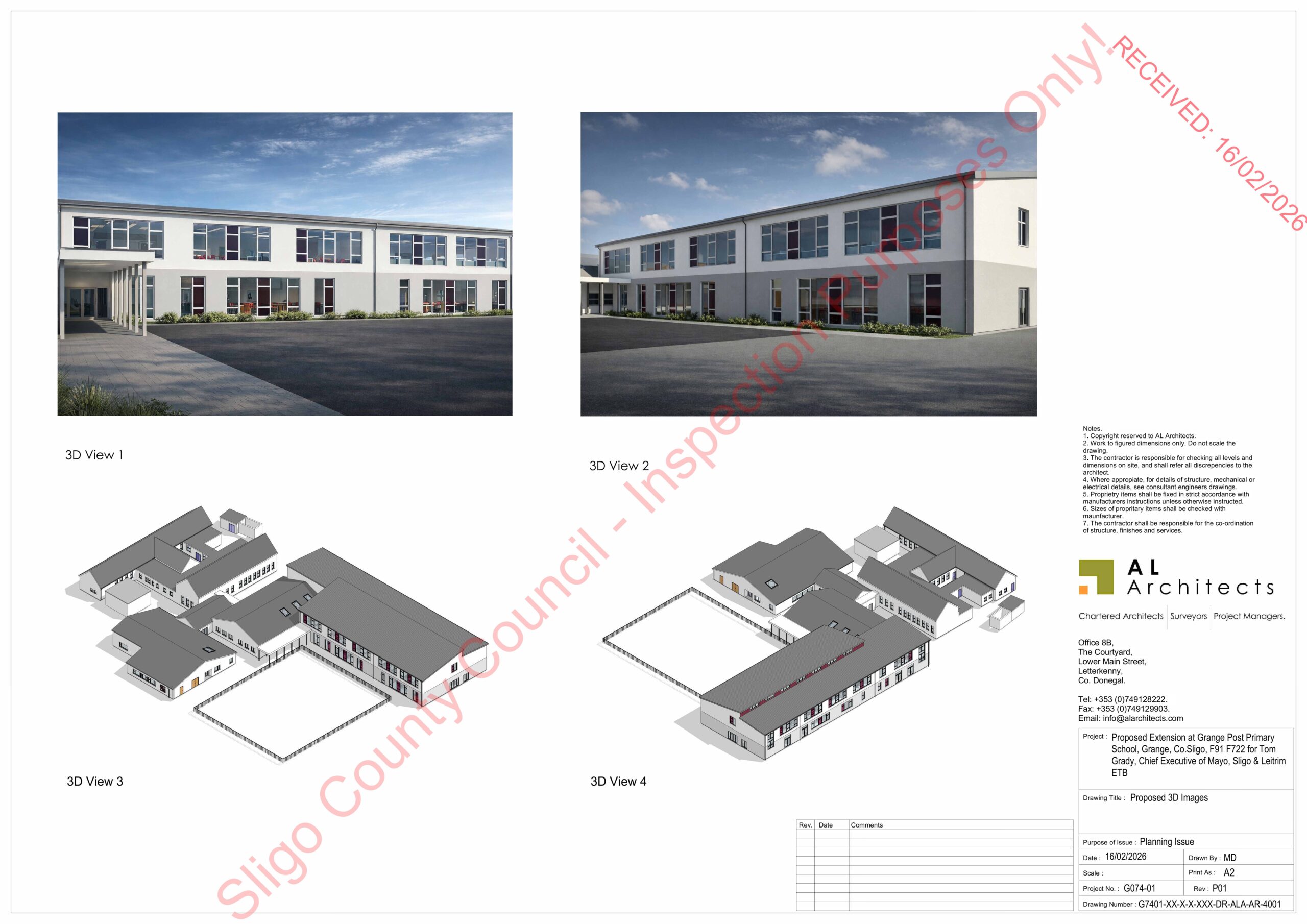 Proposed school extension